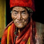Steve McCurry Tibet Man