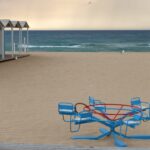 An Italian Beach in winter